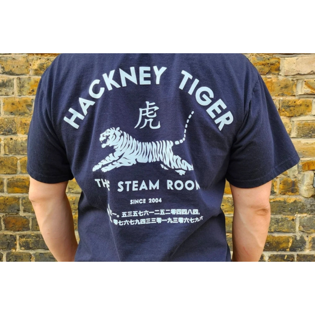 Hackney Tiger T Shirt by The Steam Room