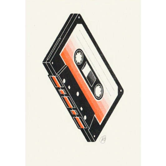 Cassette A5 Print