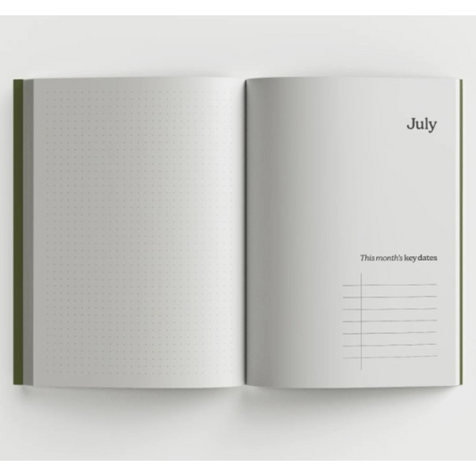 2026 Weekly Diary Symphony A5