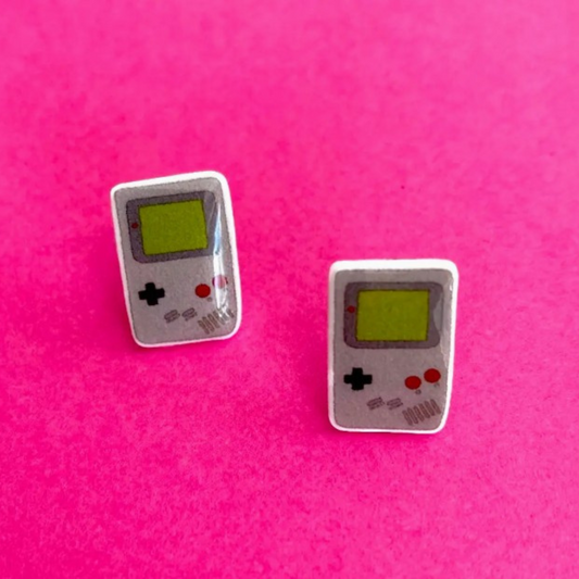 Gameboy Earrings by RatBeanKat