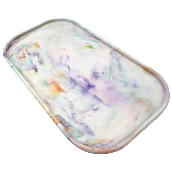 Recycled Plastic Tray by Müll Club
