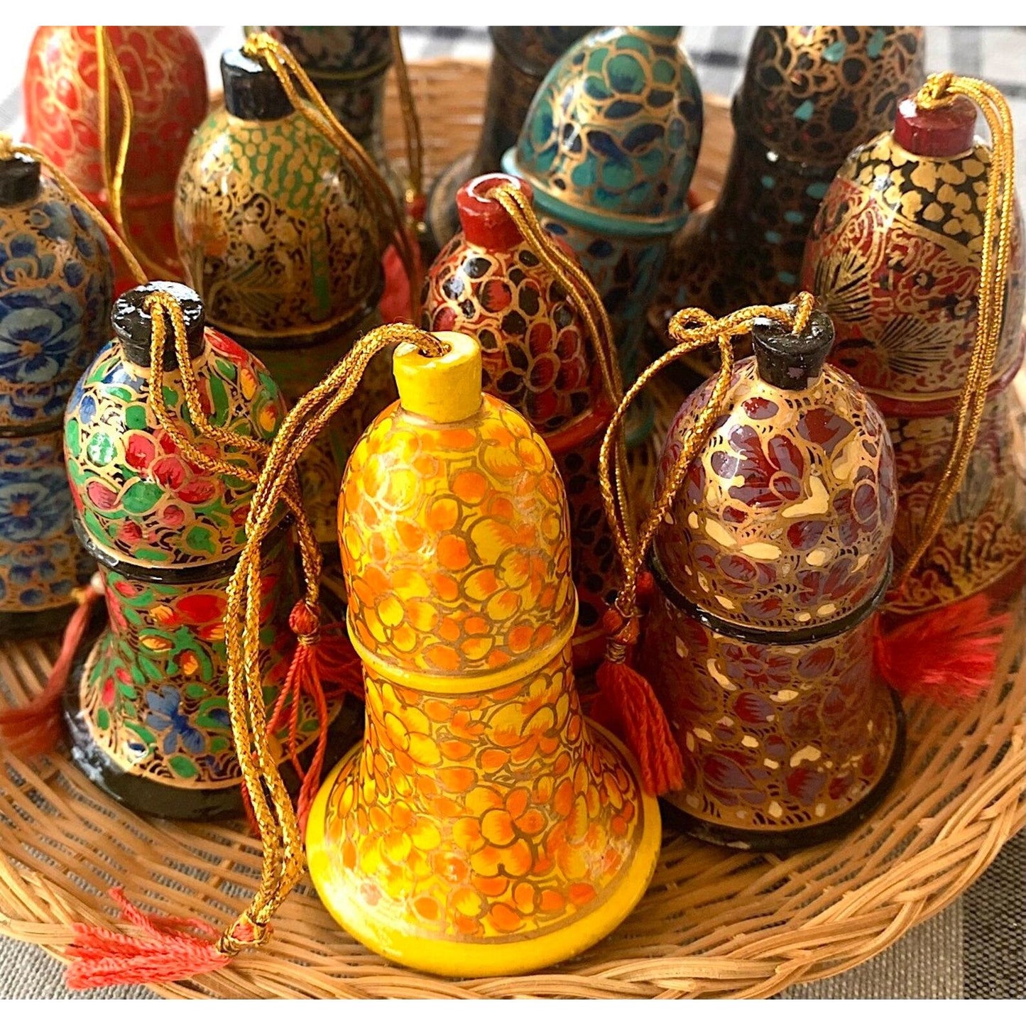 Papier Mache Bell Decoration
