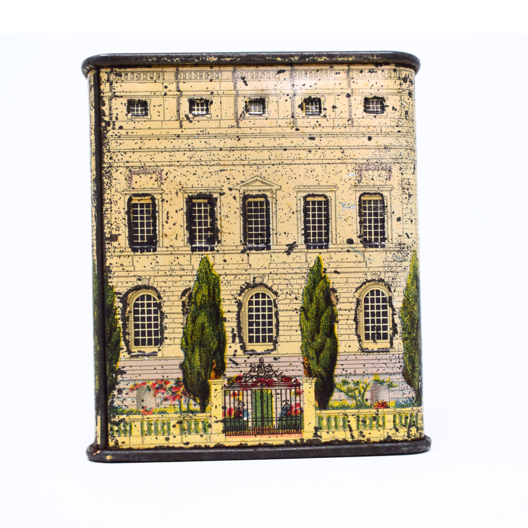 Queen's Dollhouse Money Box Tin Circa 1925