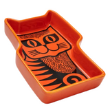 Hornsea Cat Trinket Dish Orange