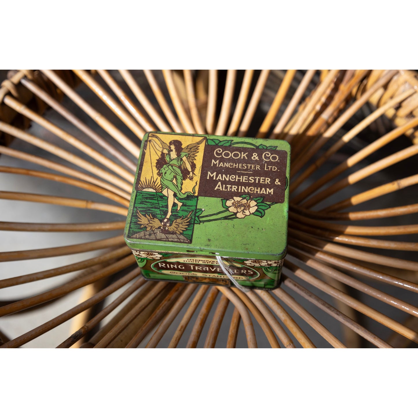 Art Nouveau Antique 1910's Sweet Tin