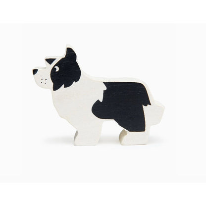 Wooden Toy English Shepherd Dog