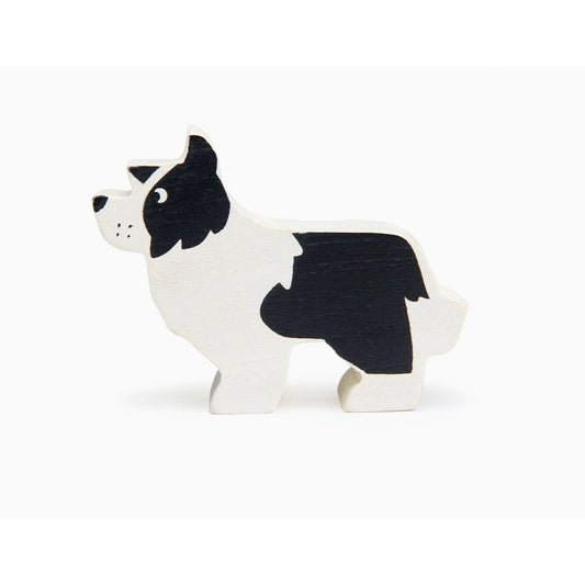 Wooden Toy English Shepherd Dog