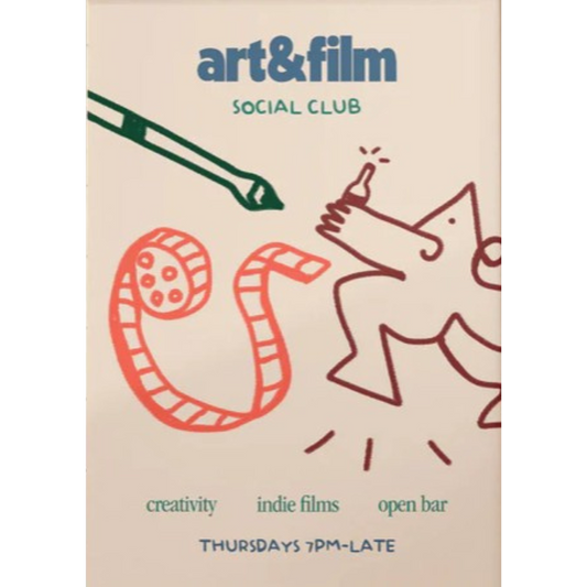 Art & Film Social Club A3 Print