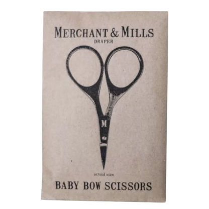 Baby Bow Scissors Black