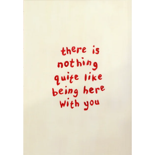 Being Here With You A3 Print