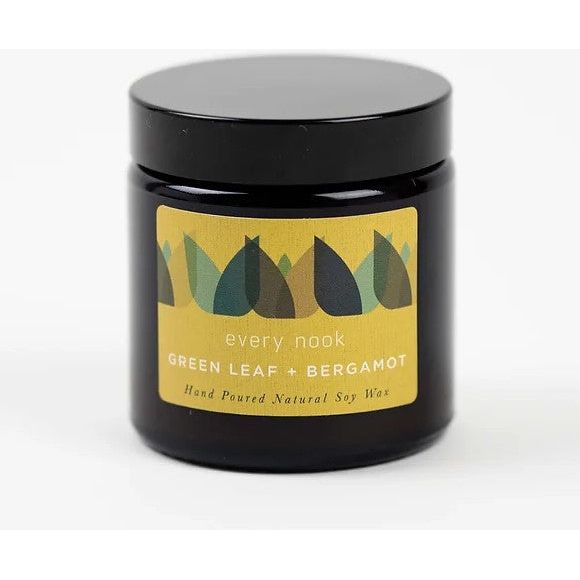 Green Leaf and Bergamot Candle