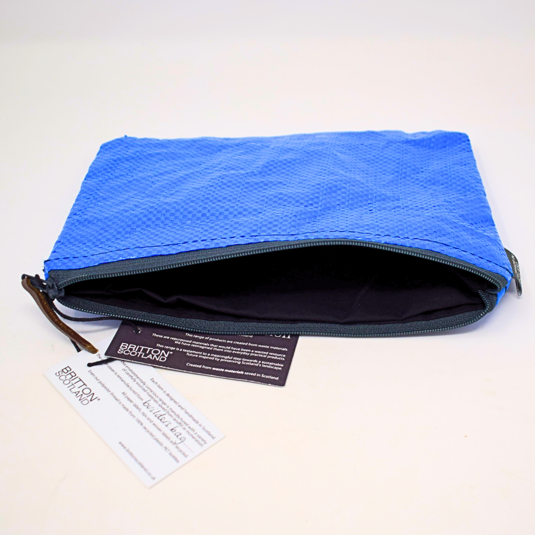 Blue Pouch Reuse Range by Amy Britton