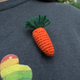 Carrot Brooch