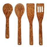 Coconut Kitchen Utensil Set of Four