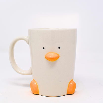 Duck Mug by ceramicist Richard Moonstreet