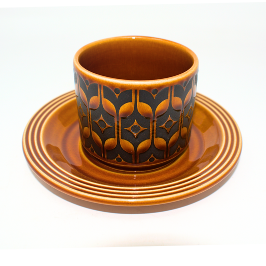 Hornsea Heirloom 1970s Vintage  Cup & Saucer