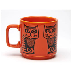 Hornsea Mug Cat Orange