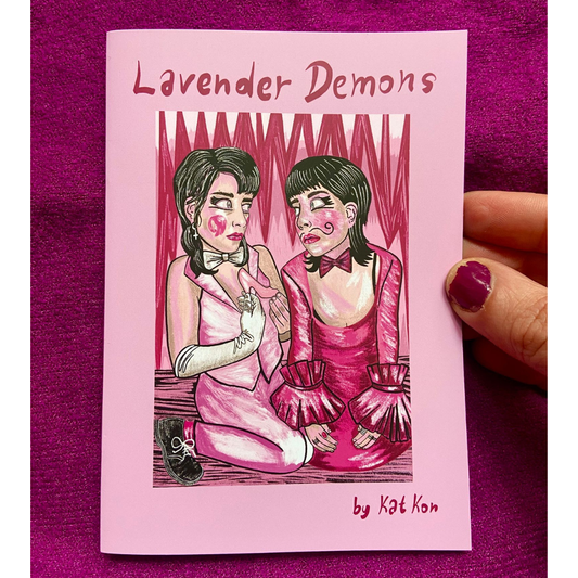 Lavender Demons Zine by Kat Kon