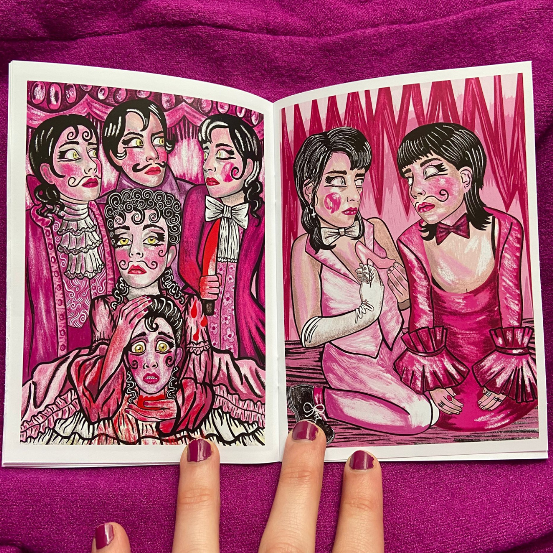 Lavender Demons Zine by Kat Kon