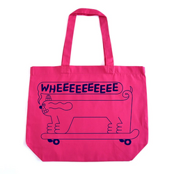 Long Dog Tote Bag