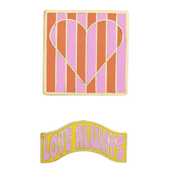 Love Always Pin Badges