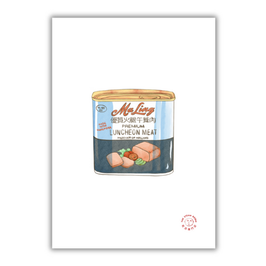 Luncheon A4 Print by The Steam Room