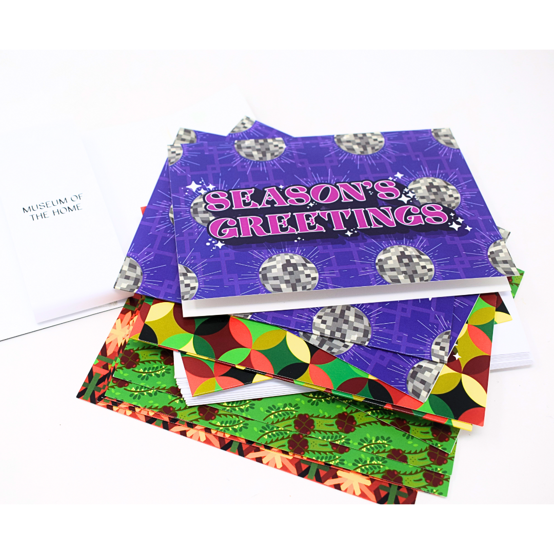 Museum of the Home Set of 12 Seasonal Greeting Cards by Shaven Raven