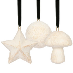 Mycelium Baubles Pack of 3