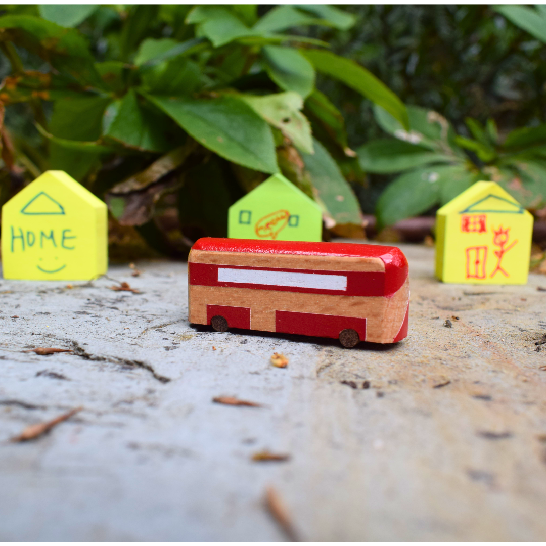 Wooden Buses by Tiny Transport