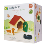 Wooden Pet Dog Set