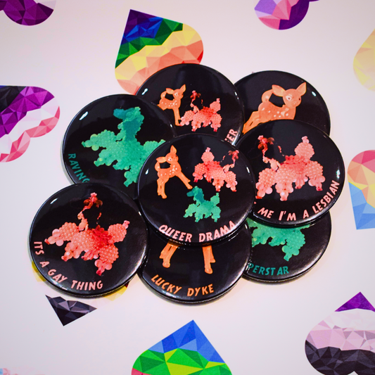 Queer Handmade Badges