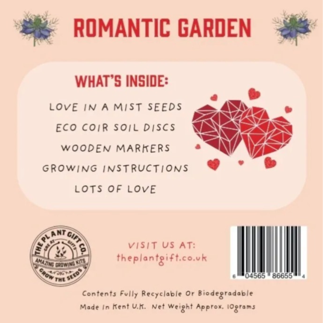 Romantic Garden Eco Mini Grow Kit