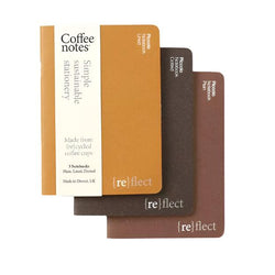 Recycled Set of 3 Notebooks