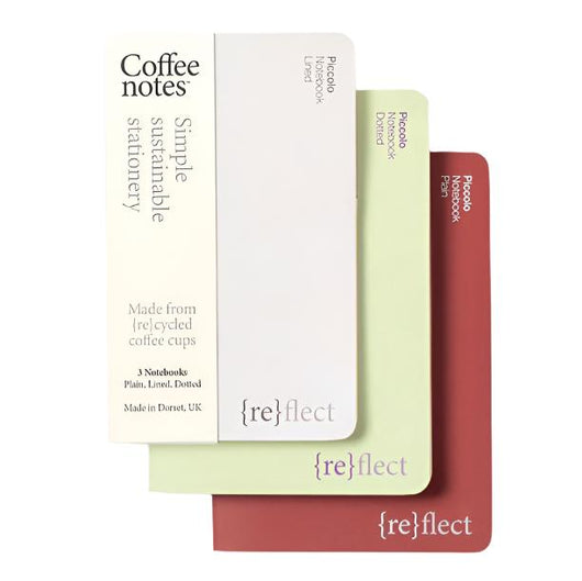 Recycled Set of 3 Mini-notebooks