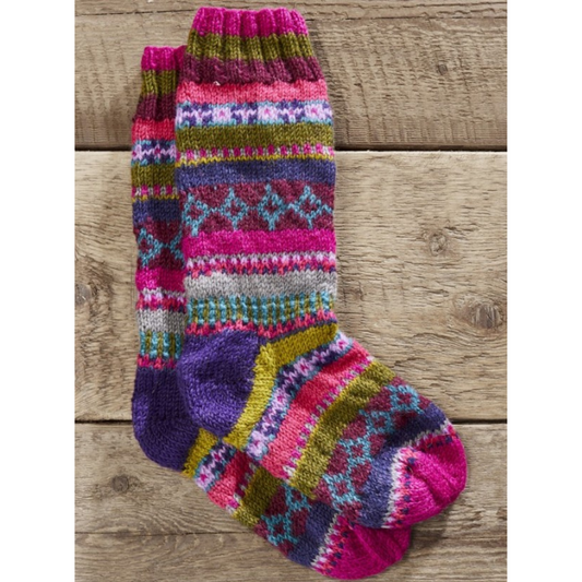 Woollen Hand Knitted Socks