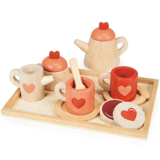 Toy Tea Set Wooden