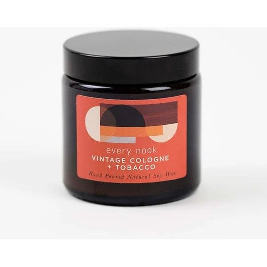 Vintage cologne and Tobacco Candle
