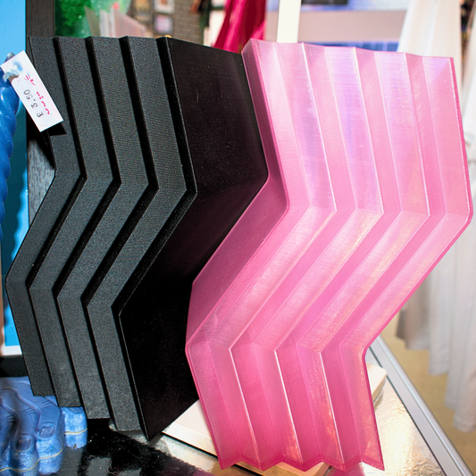 Recycled Vase ZigZag by Revival Homewares