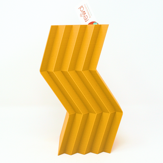 Recycled Vase ZigZag by Revival Homewares