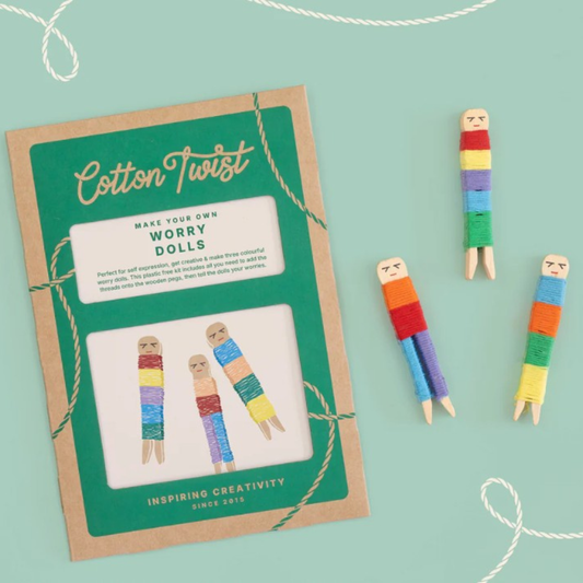 Make Your Own Worry Dolls Kit