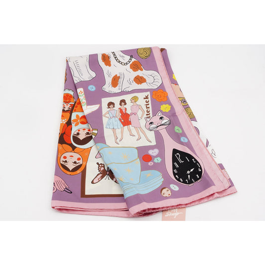 Collector silk scarf