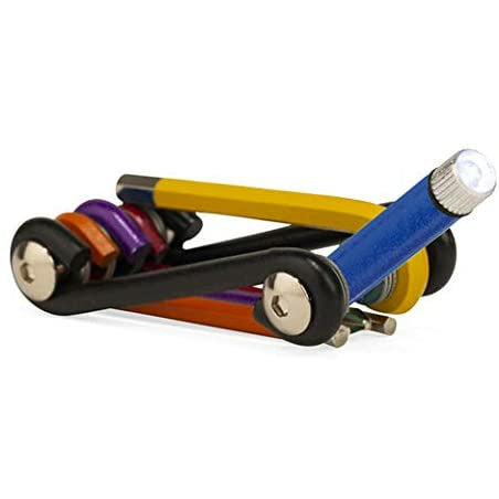 Rainbow multi tool and light