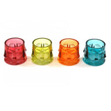 Glass Face Candle Holder