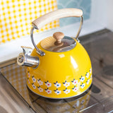 Enamel Kettle Yellow